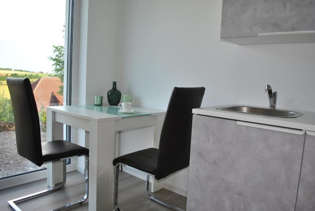 Modernes Doppelzimmer Friedewald Rhoenblick 外观 照片