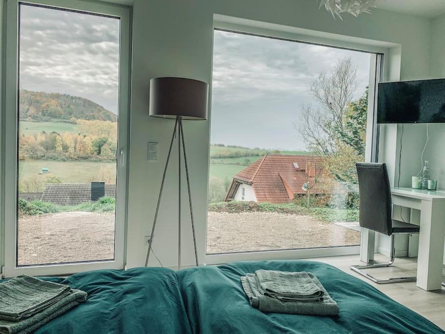 Modernes Doppelzimmer Friedewald Rhoenblick 外观 照片