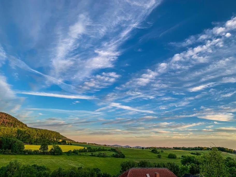 Modernes Doppelzimmer Friedewald Rhoenblick 外观 照片